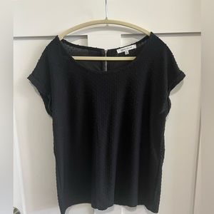 Rose + Olive Zipper Detail Blouse